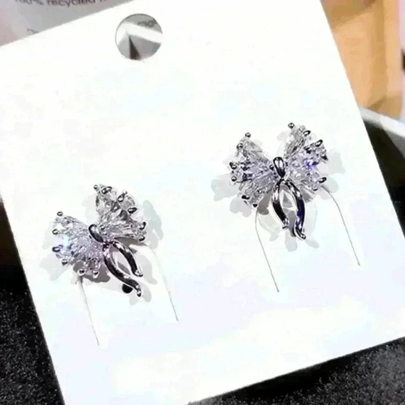 💎Unique Creative Designer Cute Bow Knot Stud Earrings, GPMB1534 - Picture 3 of 6